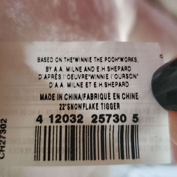 Vintage Tigger - Snowflake Tigger -Disney Store Exclusive - Snowflake Pa… - Picture 12 of 12